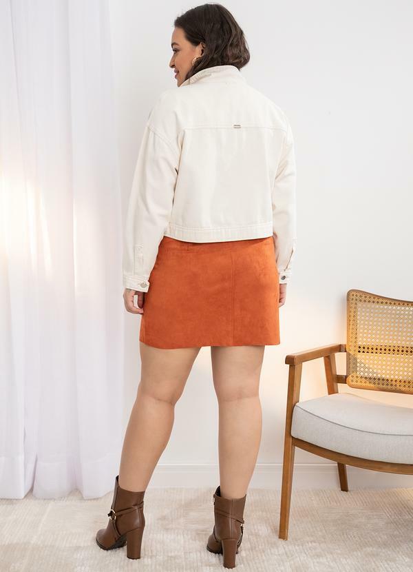 Quintess - Jaqueta Cropped Bege 9