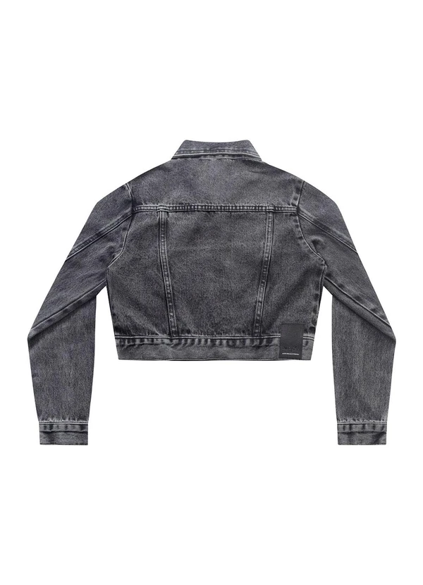 Angel - Jaqueta Denim Preto 6