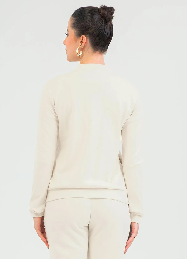 Cativa - Jaqueta em Algodão Bege 2