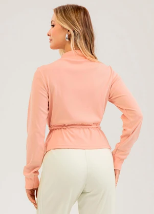 Cativa - Jaqueta em Algodão  Laranja - CATIVA