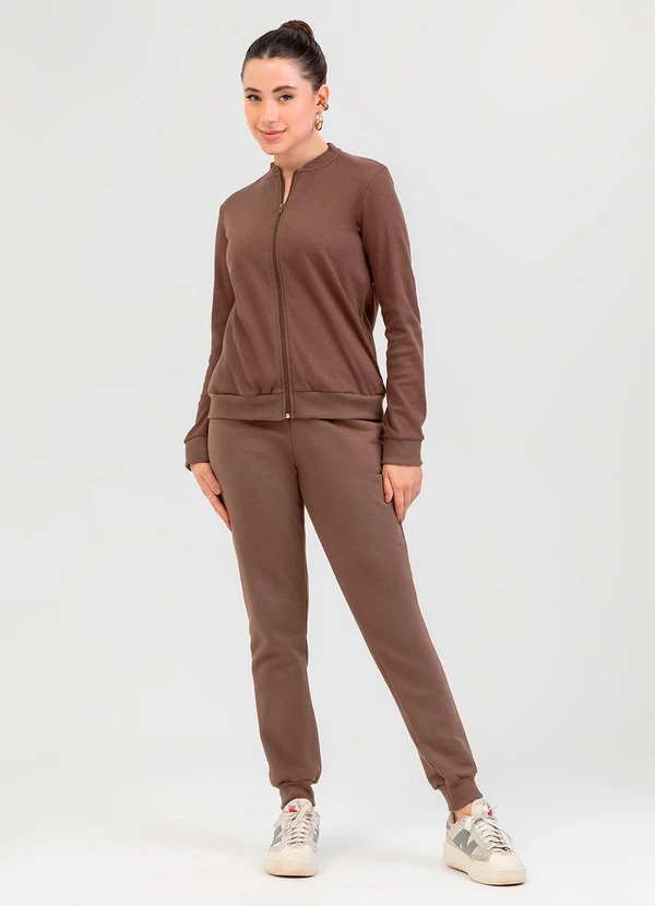 Cativa - Jaqueta em Algodão Marrom 3