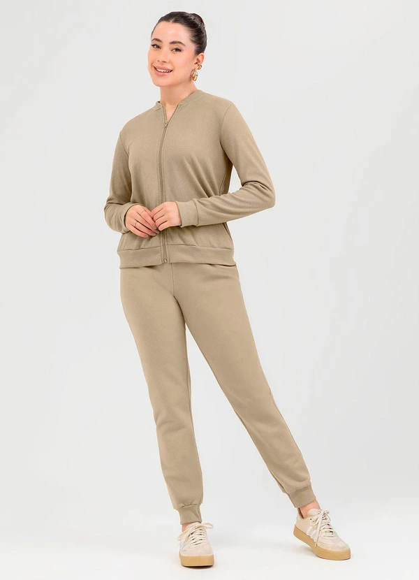 Cativa - Jaqueta em Algodão Marrom 3