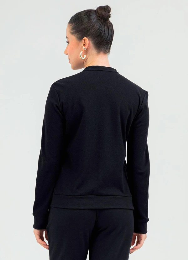 Cativa - Jaqueta em Algodão Preto 2