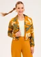 Cativa - Jaqueta em Viscose  Off White - variação: Amarelo Médio