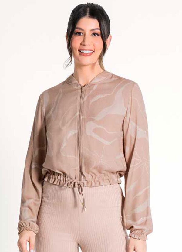 Habana - Jaqueta Feminina Adulta Versátil Marrom