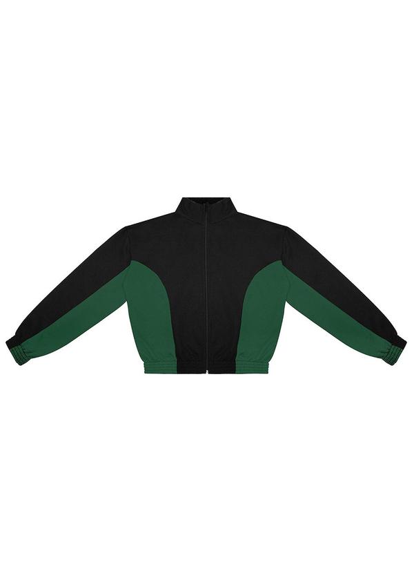 Rovitex - Jaqueta Feminina Bicolor Verde 4