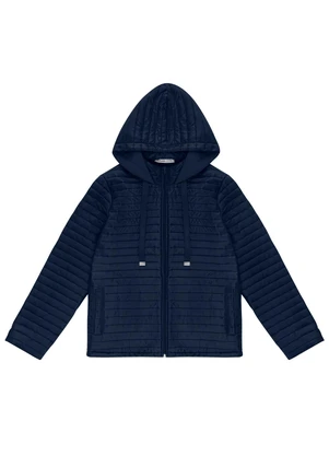 Endless - Jaqueta Feminina com Capuz Azul - ENDLESS