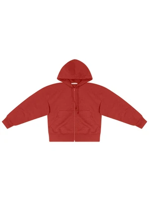 Endless - Jaqueta Feminina com Capuz Vermelho - ENDLESS