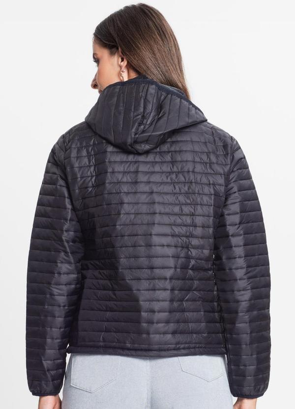 Rovitex - Jaqueta Feminina com Capuz Preto 2