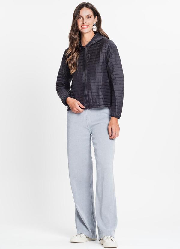 Rovitex - Jaqueta Feminina com Capuz Preto 3