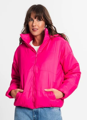 Endless - Jaqueta Feminina com Capuz Rosa - ENDLESS