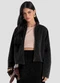 Dianna - Jaqueta Feminina em Tricot Glow Shine Preto - variação: Preto