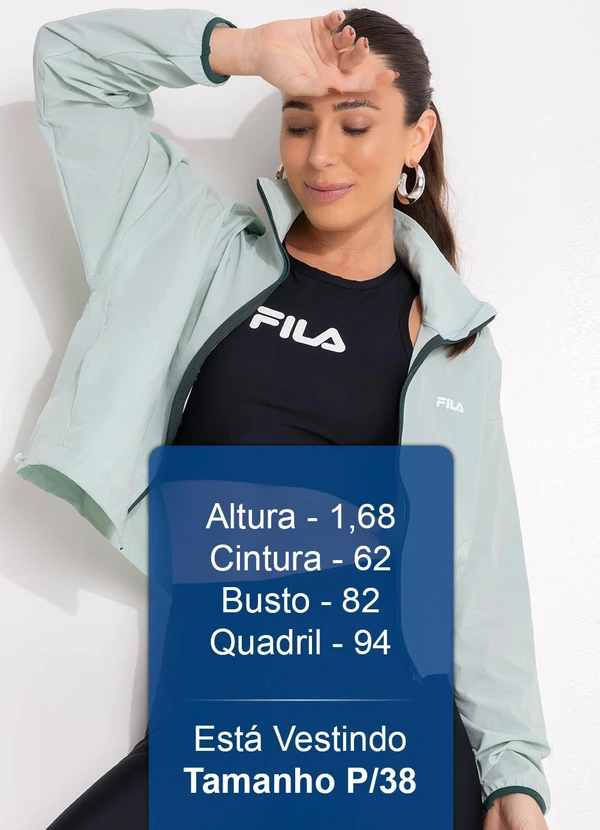Fila - Jaqueta Feminina Essential Floating Verde 5