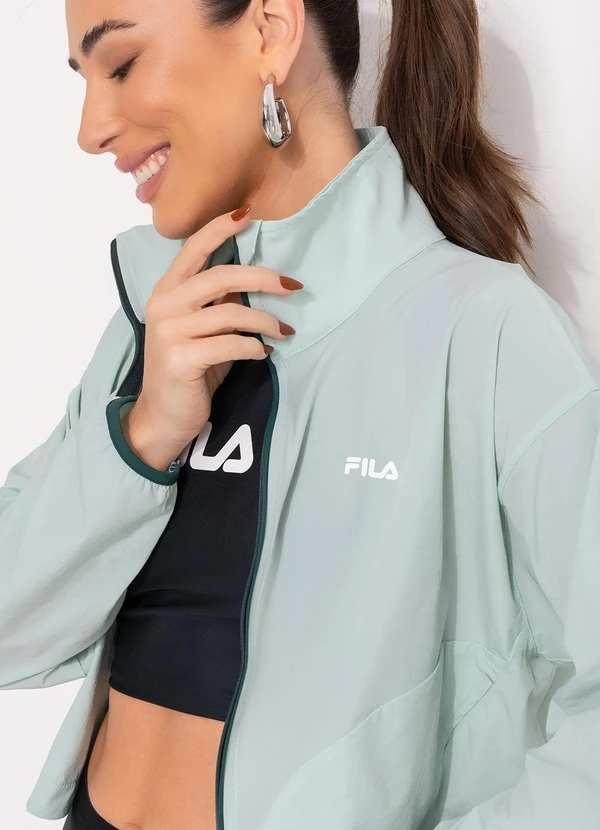 Fila - Jaqueta Feminina Essential Floating Verde 8