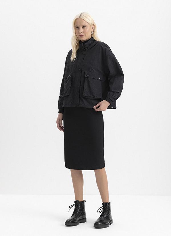 Essendi - Jaqueta Feminina Impermeável Preto 2