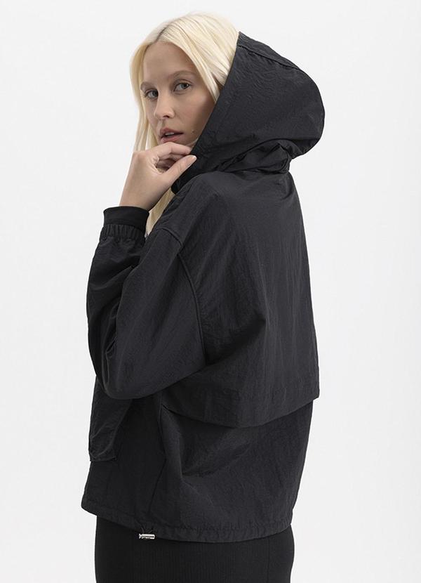 Essendi - Jaqueta Feminina Impermeável Preto 3