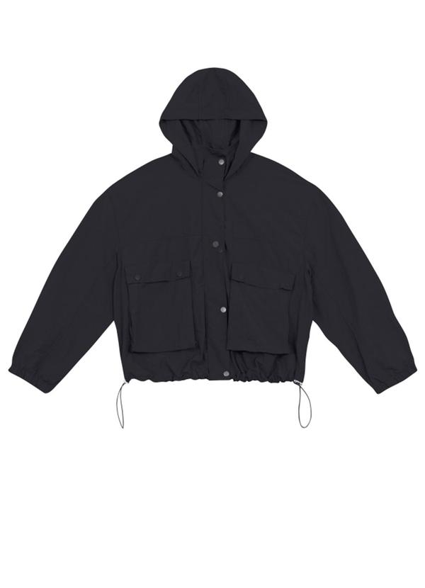 Essendi - Jaqueta Feminina Impermeável Preto 4