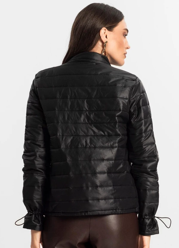 Endless - Jaqueta Feminina Microfibra Preto 2
