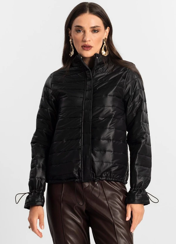 Endless - Jaqueta Feminina Microfibra Preto 4