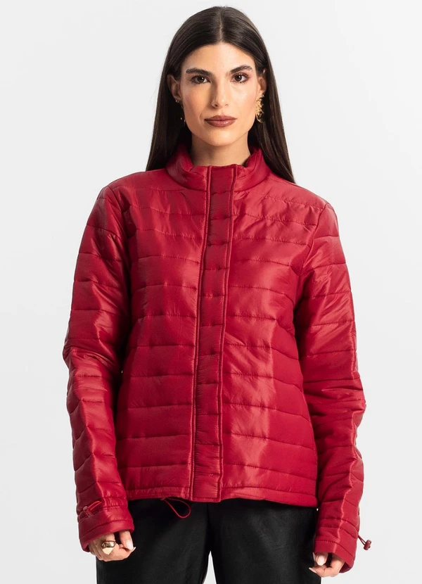 Endless - Jaqueta Feminina Microfibra Vermelho