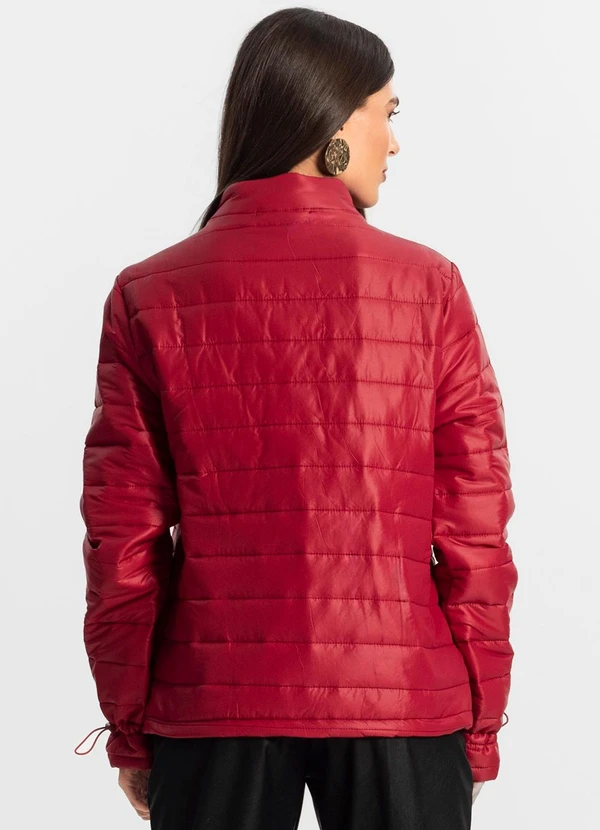 Endless - Jaqueta Feminina Microfibra Vermelho 2