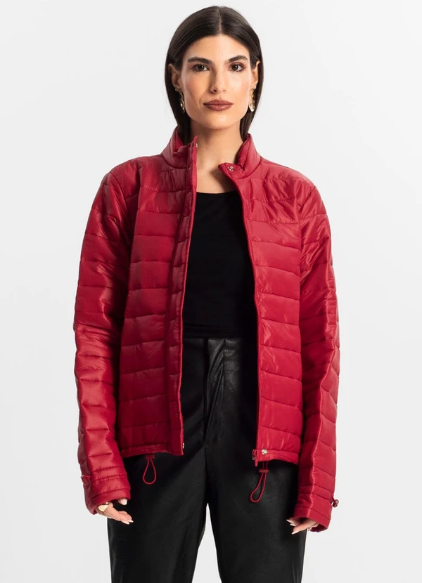 Endless - Jaqueta Feminina Microfibra Vermelho 4