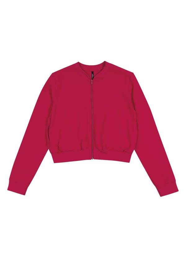 Habana - Jaqueta Feminina na Altura do Cós Rosa 1