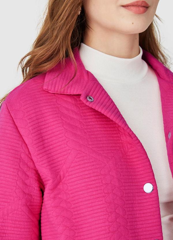 Malwee - Jaqueta Feminina Oversized Rosa 4
