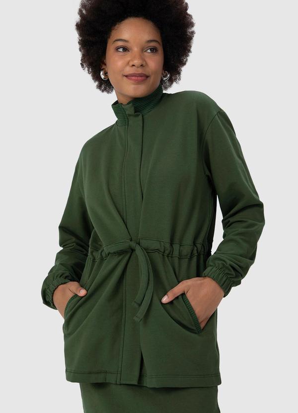 Malwee - Jaqueta Feminina Parka Verde