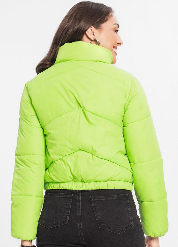 Select - Jaqueta Feminina Puffer Bomber Verde 2