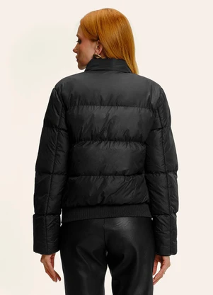 Endless - Jaqueta Feminina Puffer Microfibra Preto - ENDLESS