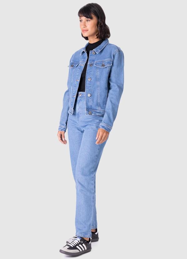 Malwee - Jaqueta Feminina Tradicional Jeans Azul 3