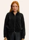 Endless - Jaqueta Feminina Tricot Gola Alta Preto - variação: Preto