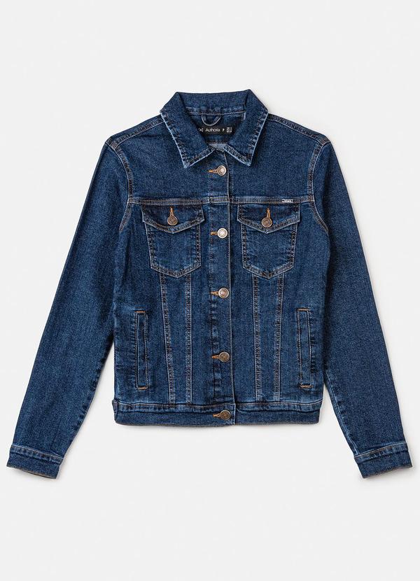 Authoria - Jaqueta Jeans Azul Azul