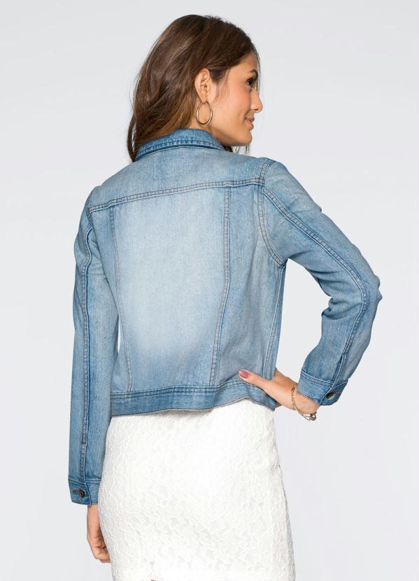 bonprix - Jaqueta Jeans Azul 2