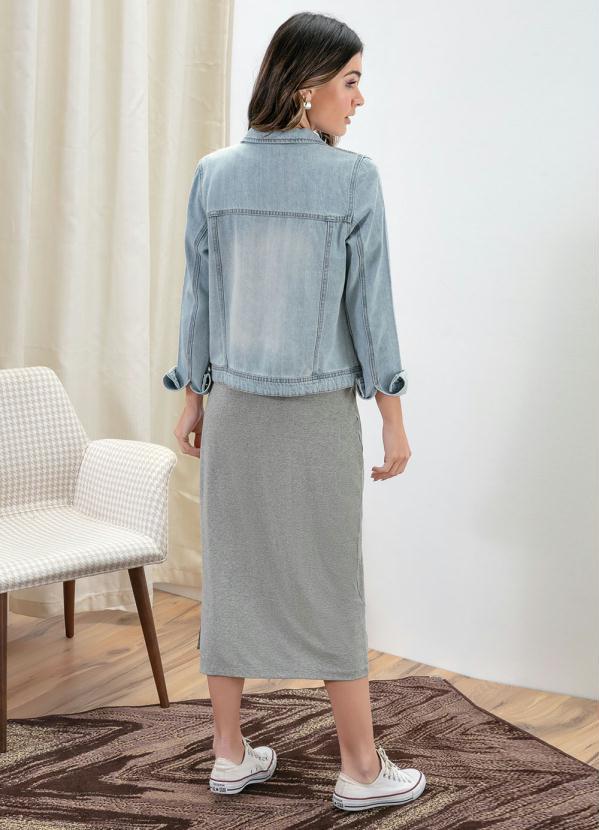 bonprix - Jaqueta Jeans Azul 6