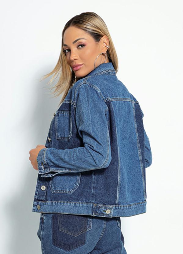 Sawary Jeans - Jaqueta Jeans com Bolsos Frontais Sawary 2