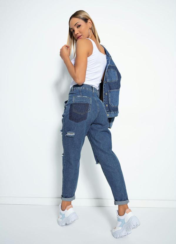 Sawary Jeans - Jaqueta Jeans com Bolsos Frontais Sawary 4
