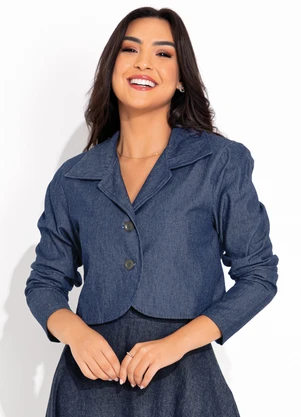 Rosalie Jaqueta Jeans com Botões