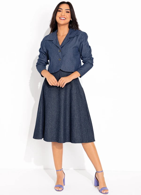 Rosalie - Jaqueta Jeans com Botões 3