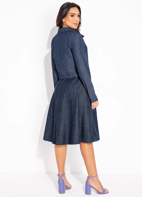 Rosalie - Jaqueta Jeans com Botões 4