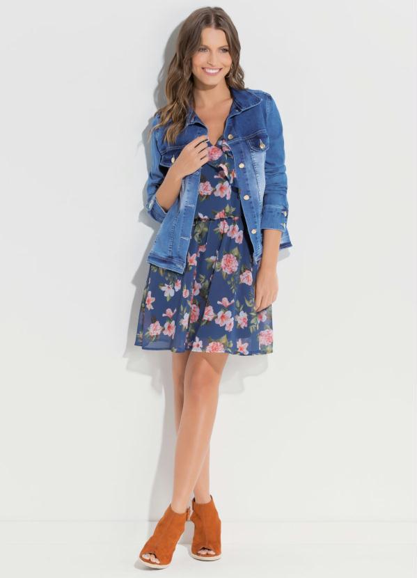 Quintess - Jaqueta Jeans Estonado 2