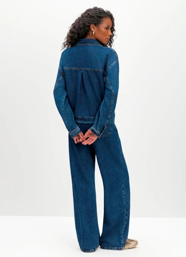 Essendi - Jaqueta Jeans Feminina Azul 2