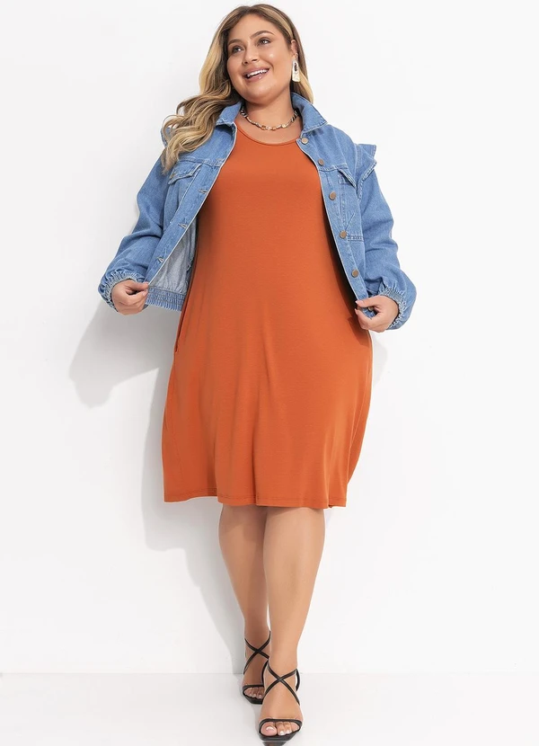 Quintess - Jaqueta Jeans Médio Soltinha com Elástico nos Punhos e Barra 14