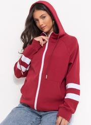 Jaqueta Marsala em Molecotton