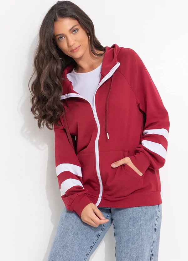 Quintess - Jaqueta Marsala em Molecotton 4