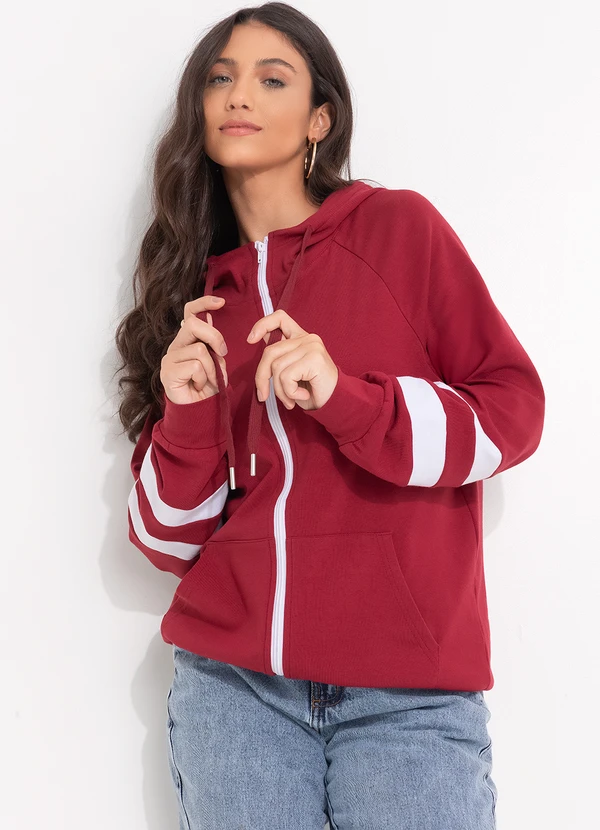 Quintess - Jaqueta Marsala em Molecotton 5