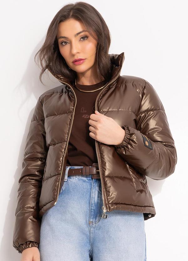 Colcci - Jaqueta Matelasse Marrom