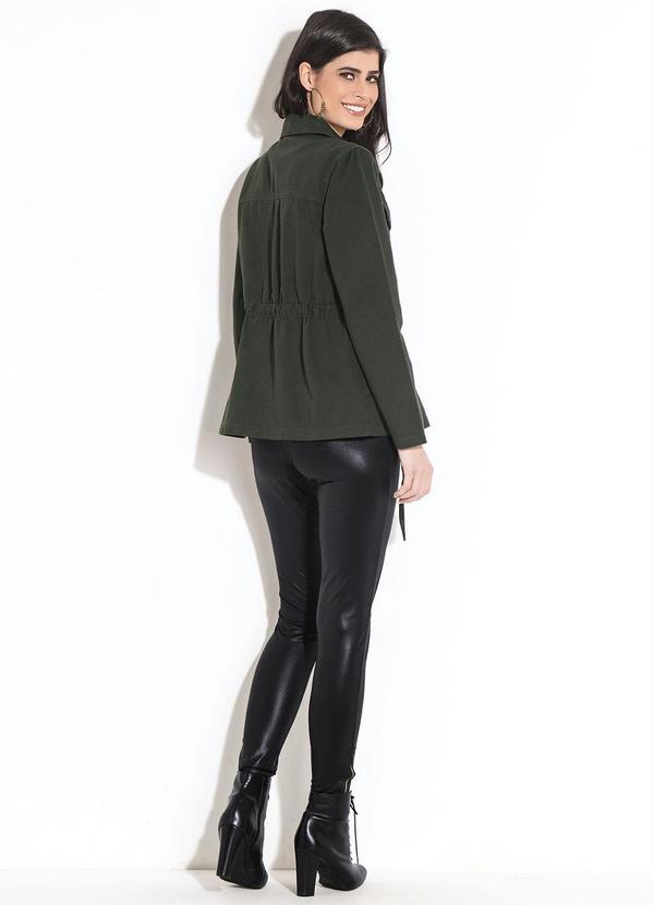 Quintess - Jaqueta Parka Verde Musgo 10