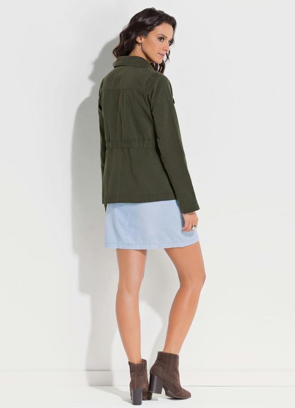 Quintess - Jaqueta Parka Verde Musgo 15